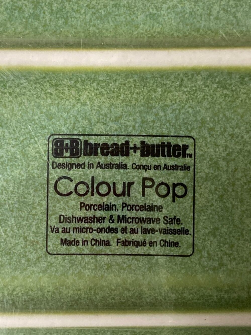 Bread + Butter “Colour Pop” Green Porcelain Tapas Bowl Set New in Box - Picture 2 of 3